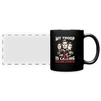 Scout - Full Colour Panoramic Mug - black - Front