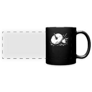 Fan Train Spielmannszug - Full Colour Panoramic Mug - black - Front