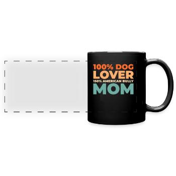 American Bully - Full Colour Panoramic Mug - black - Front