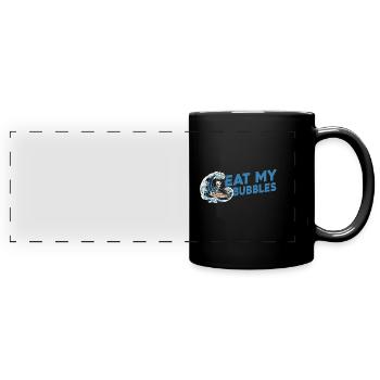 Surf Surfer Surfer - Mug panoramique uni - noir - Devant