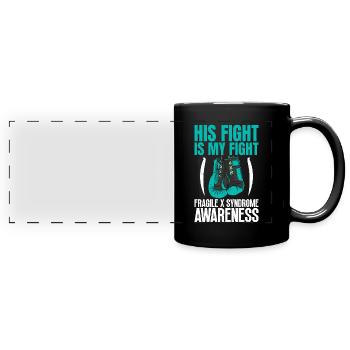 Fantastische Handschuhkunst Für Kämpfer - Fragiles - Panorama-Tasse farbig - Schwarz - Vorne