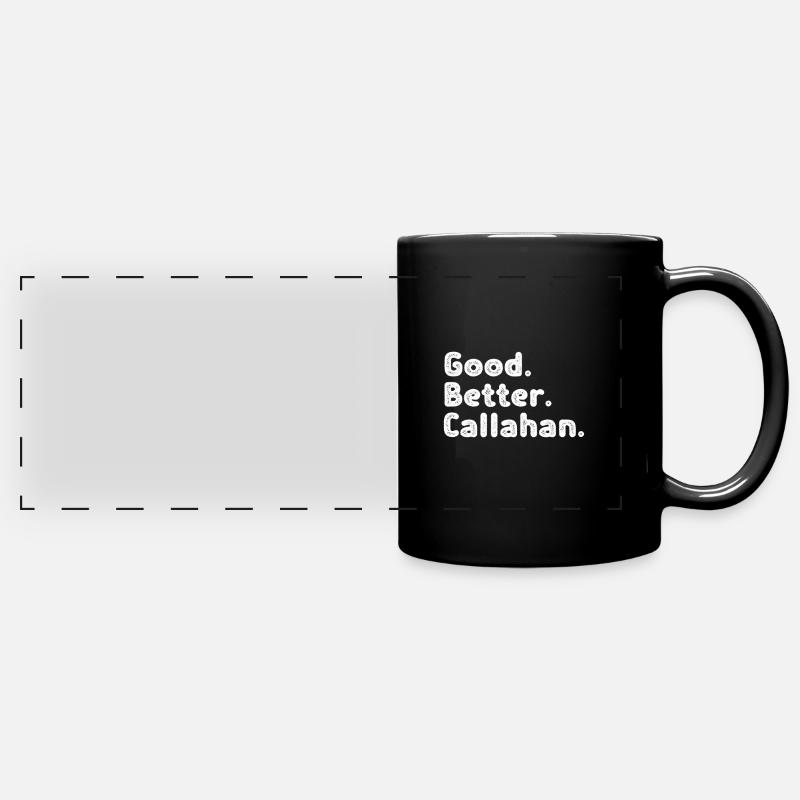 Bon mieux Callahan - Mug panoramique uni - noir