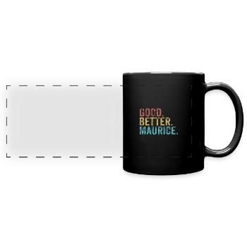 Good better Maurice - Full Colour Panoramic Mug - black - Front