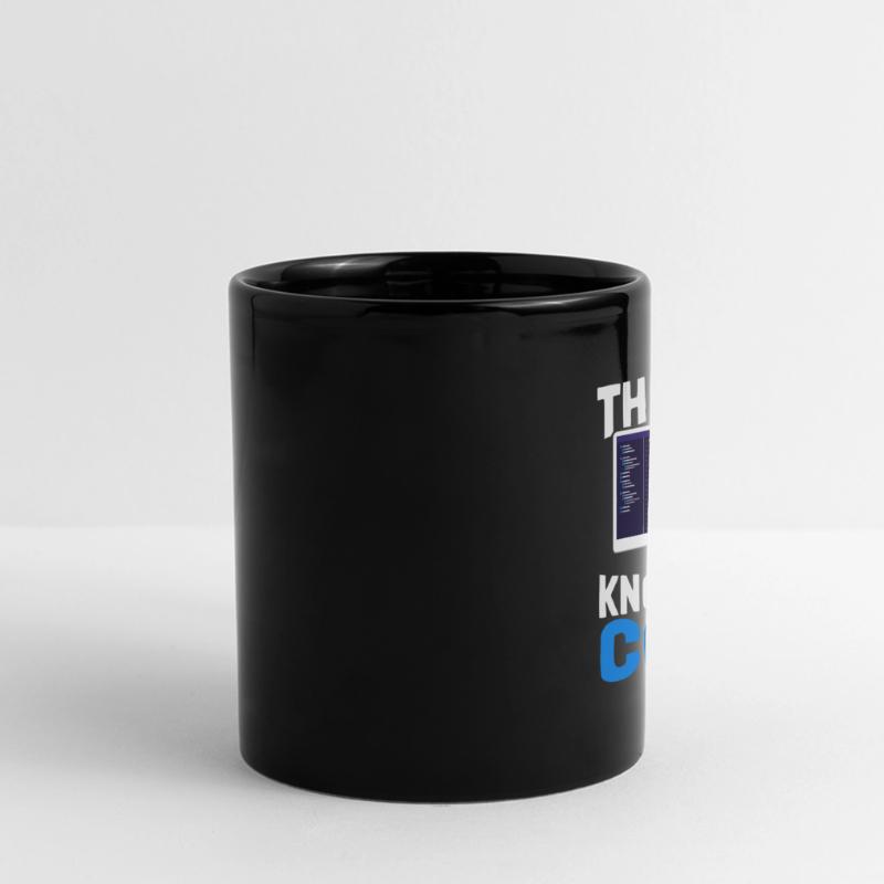 Programmierer Coder Software Entwickler Panorama-Tasse farbig