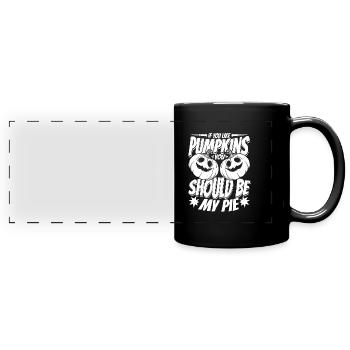 Halloween - Full Colour Panoramic Mug - black - Front