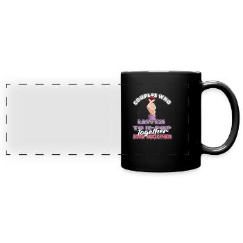K Pop Kpop Paire Pop Coréenne - Mug panoramique uni - noir - Devant