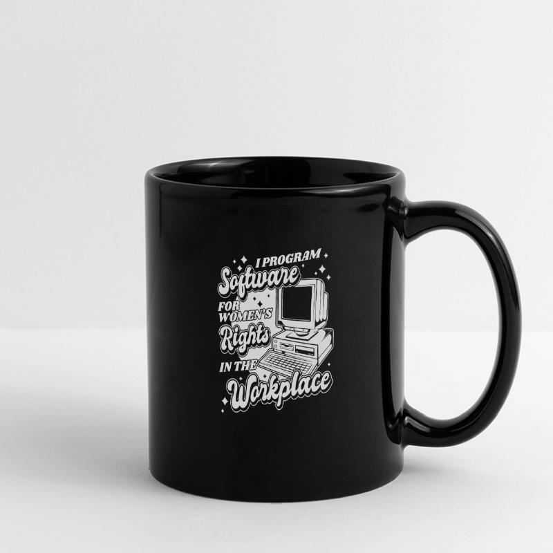 Developer Coder Programmer Computer Mug panoramique uni