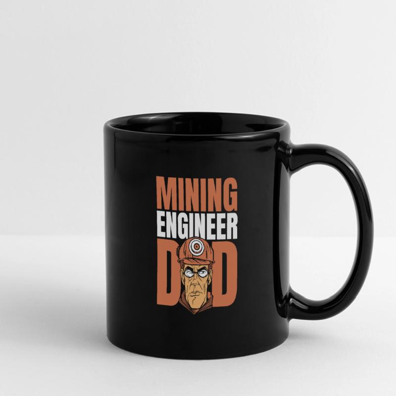 Engineer Dad Mining Engineer Full Colour Panoramic Mug