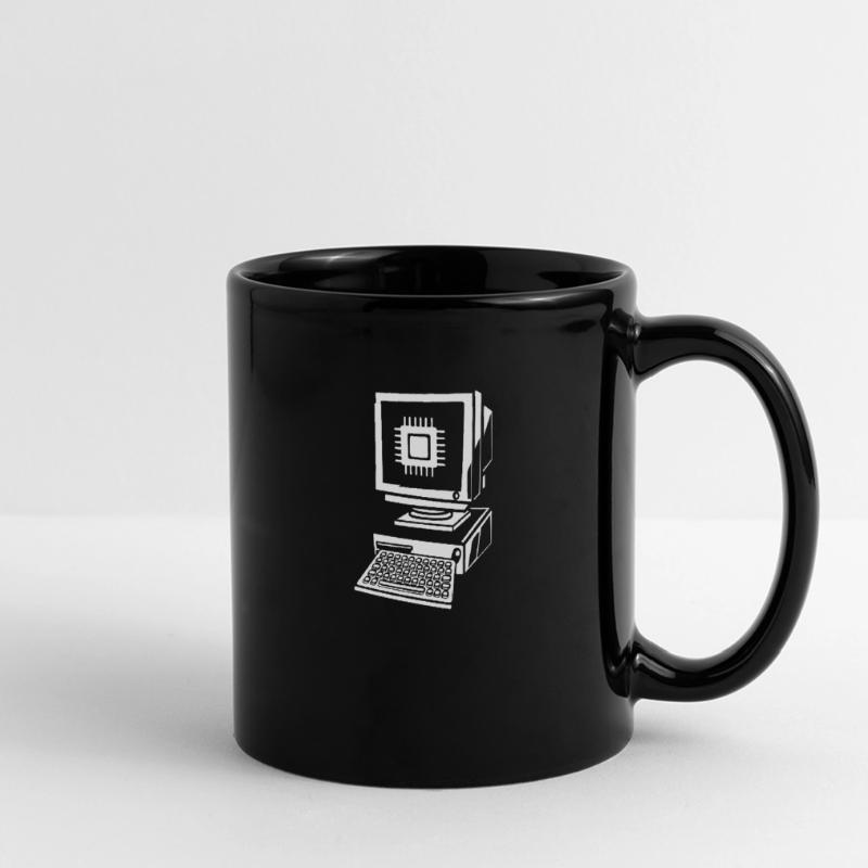 Entwickler Coder Programmierer Computer Panorama-Tasse farbig