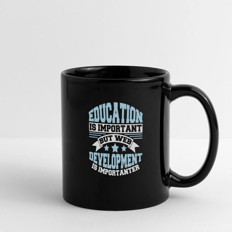 Web Developer Web Developer Funny Full Colour Panoramic Mug