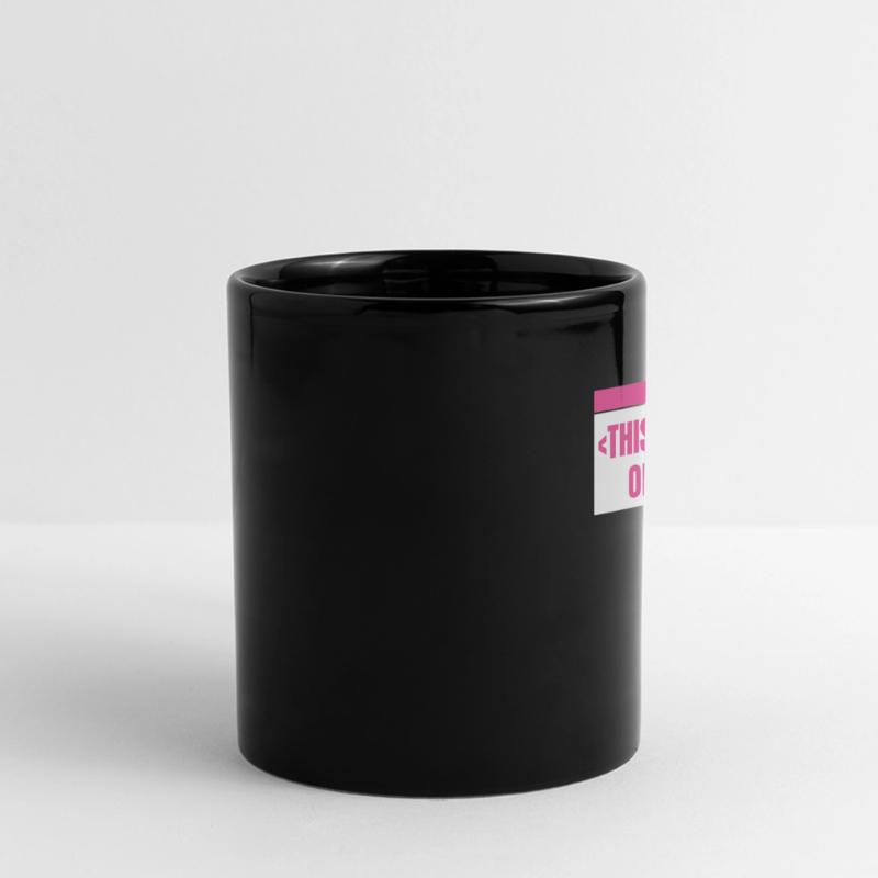 Developer Coder Programmer Girl Full Colour Panoramic Mug