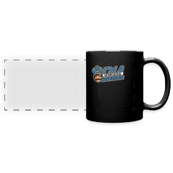 Fanfahrzug Spielmannszug Lustig - Full Colour Panoramic Mug - black - Front