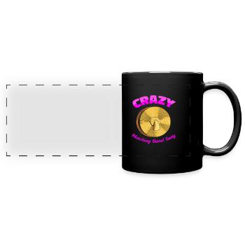 Fan Parade Minstrel Checkers - Full Colour Panoramic Mug - black - Front