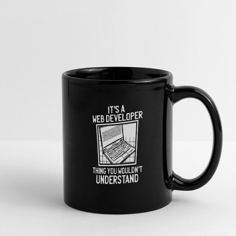 Web Developer Web Developer Full Colour Panoramic Mug