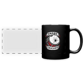 Spielmannszug Drums Sling - Full Colour Panoramic Mug - black - Front