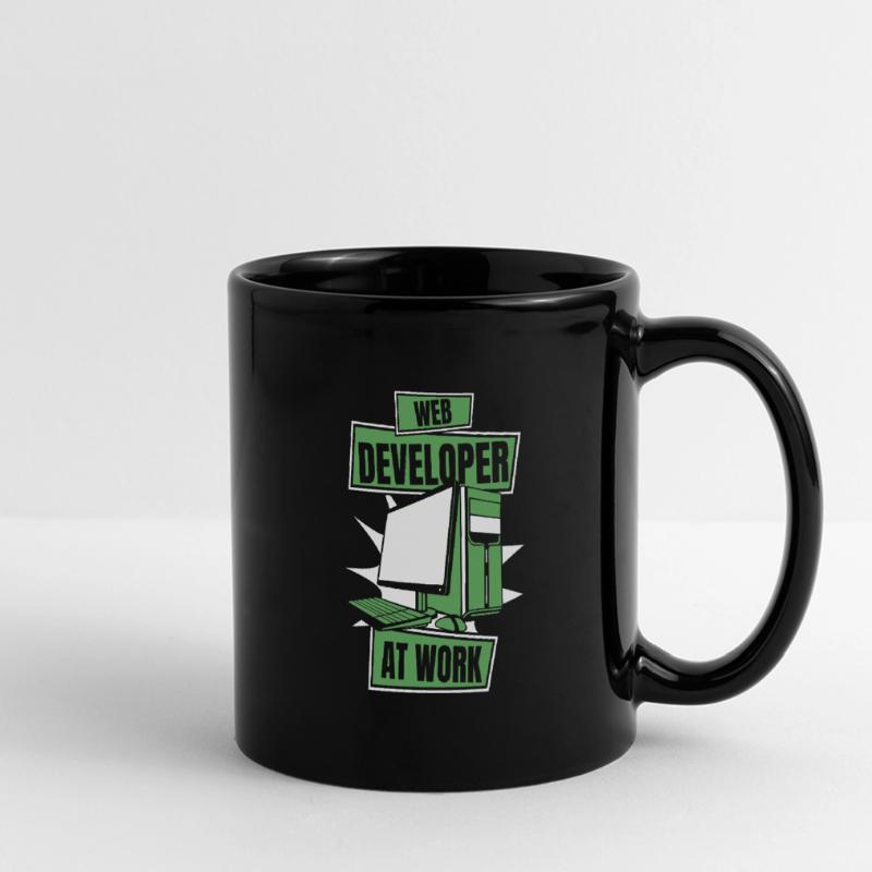 Web Developer Webdeveloper Cool Full Colour Panoramic Mug