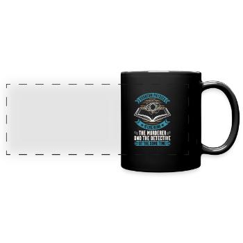 Physics Phyker Lustig Quantum Physics - Full Colour Panoramic Mug - black - Front