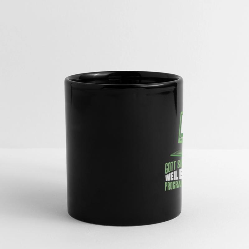 Entwickler Coder Programmierer Panorama-Tasse farbig