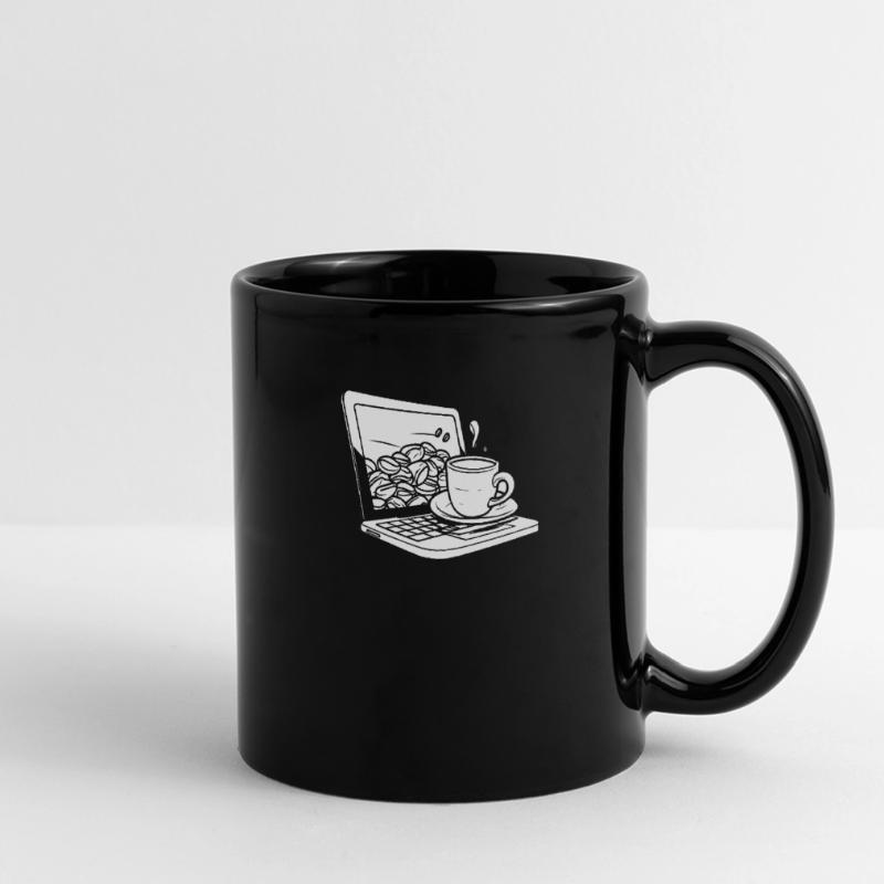 Developer, Coder, Programmer, Coffee Full Colour Panoramic Mug