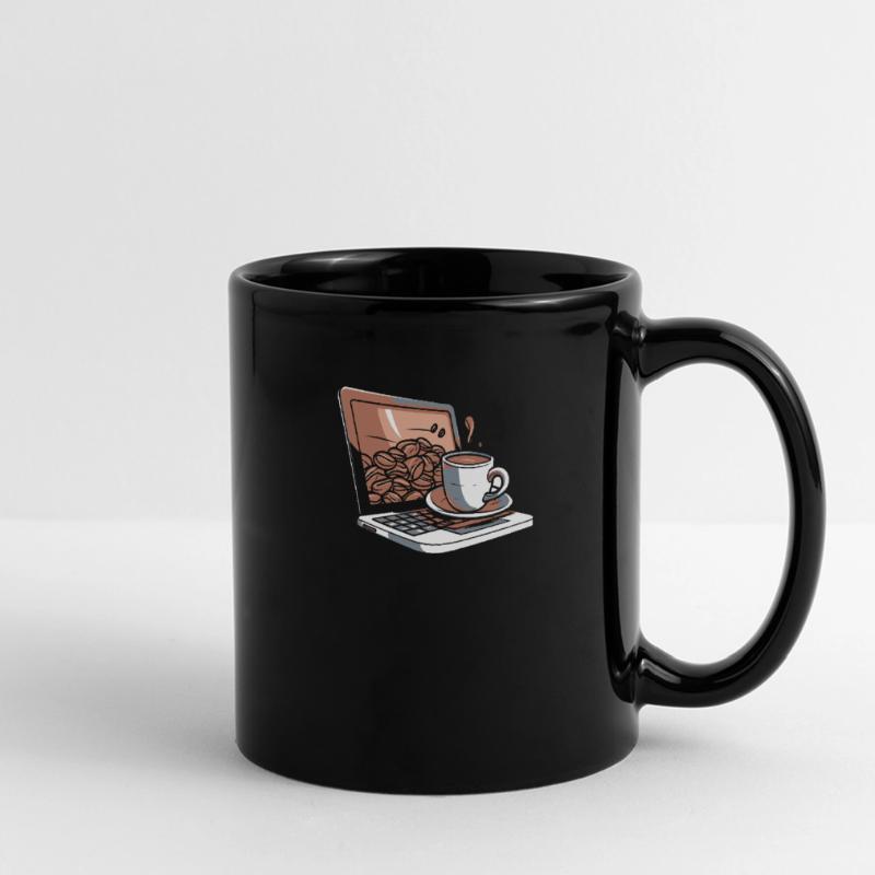 Developer, Coder, Programmer, Coffee Full Colour Panoramic Mug
