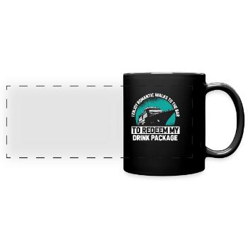 Cruise - Full Colour Panoramic Mug - black - Front
