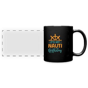 Cruise - Full Colour Panoramic Mug - black - Front