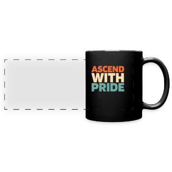 Elevator Elevator - Full Colour Panoramic Mug - black - Front