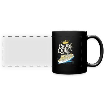 Cruise - Full Colour Panoramic Mug - black - Front