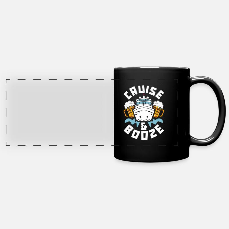 Cruise - Full Colour Panoramic Mug - black