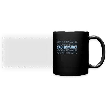 Cruise - Full Colour Panoramic Mug - black - Front