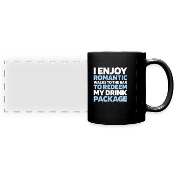Cruise - Full Colour Panoramic Mug - black - Front