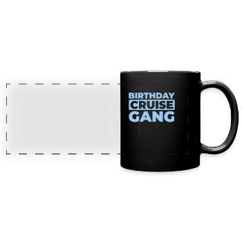 Cruise - Full Colour Panoramic Mug - black - Front