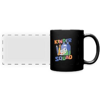 Grundschullehrer Grundschule Lehrer Kader - Panorama-Tasse farbig - Schwarz - Vorne