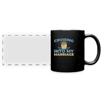 Cruise - Full Colour Panoramic Mug - black - Front