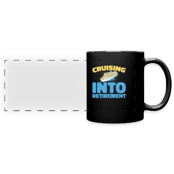 Cruise - Full Colour Panoramic Mug - black - Front