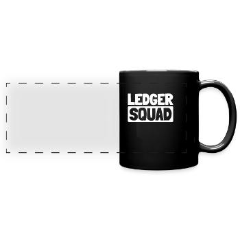Escouade de techniciens audiovisuels - Mug panoramique uni - noir - Devant