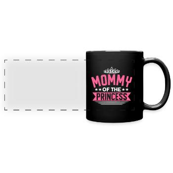 Girls Birthday Idea Birthday - Full Colour Panoramic Mug - black - Front