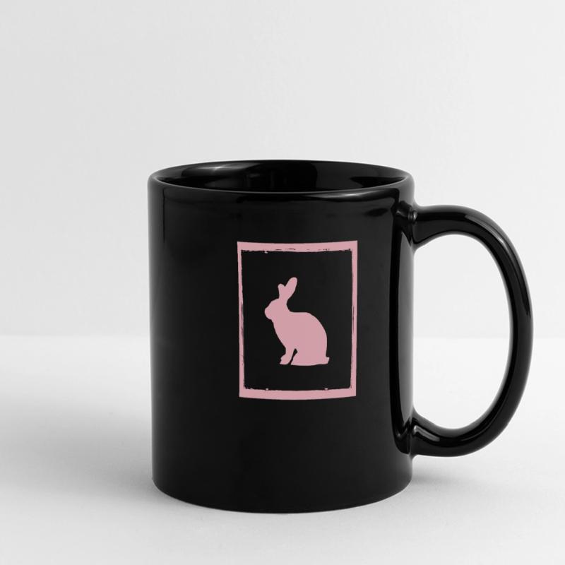 Rabbit Rabbit Rabbit Easter Easter Full Colour Panoramic Mug