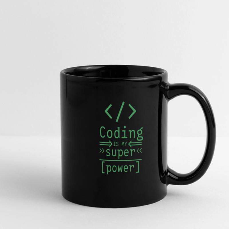 Programming Software Programmer Coder Coder Full Colour Panoramic Mug