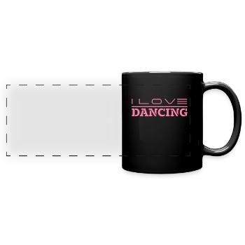Danseur Danse Danse Danse École de danse - Mug panoramique uni - noir - Devant