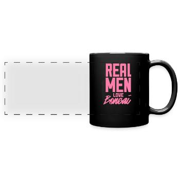 Plant - Full Colour Panoramic Mug - black - Front