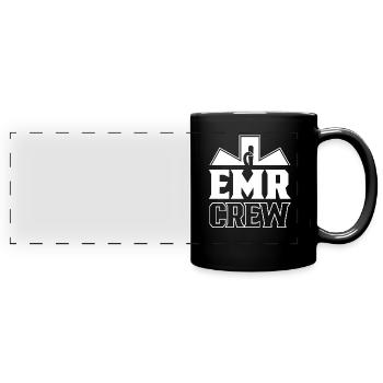 Ambulancier paramédical Ambulance d’urgence Paramédic - Mug panoramique uni - noir - Devant