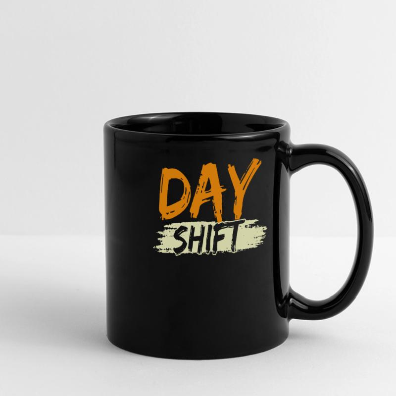 Day shift Shift work Shiftwork Full Colour Panoramic Mug