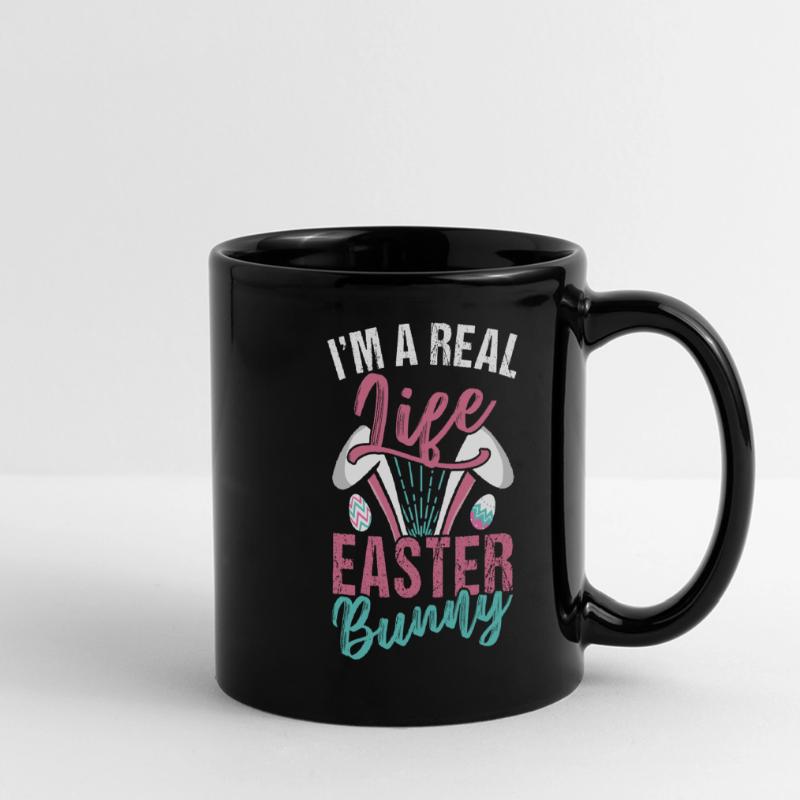 I Am A Real Easter Easter Easter Full Colour Panoramic Mug