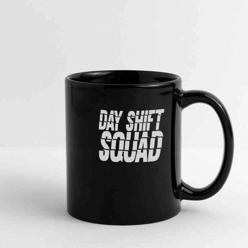 Day Shift Team Shift Work Shift Work Full Colour Panoramic Mug
