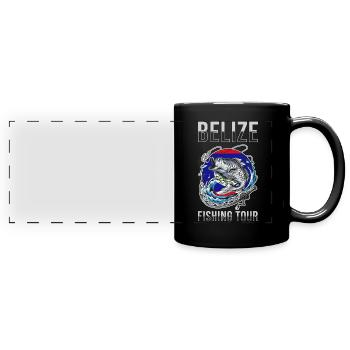 Angeltour Belize - Panorama-Tasse farbig - Schwarz - Vorne
