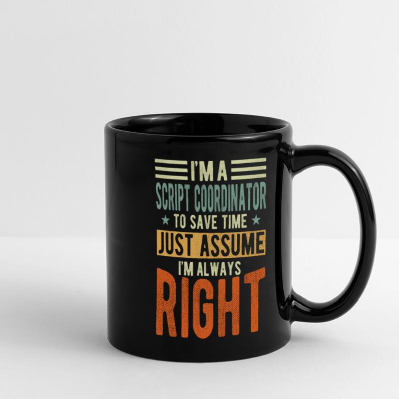 Coordinateur de script Mug panoramique uni