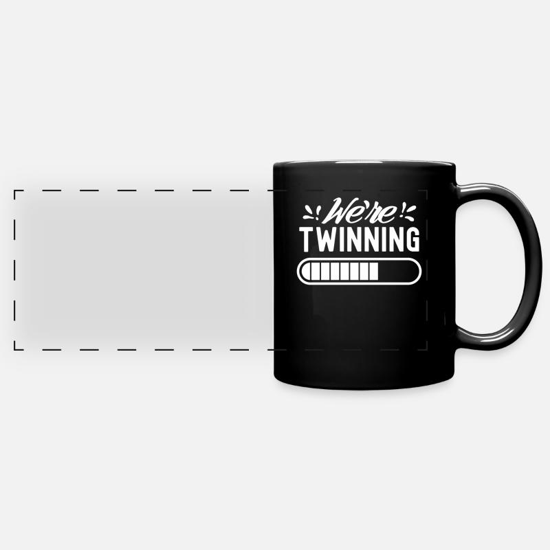 Gemini Funny Gemini Humor Sarcastic - Full Colour Panoramic Mug - black