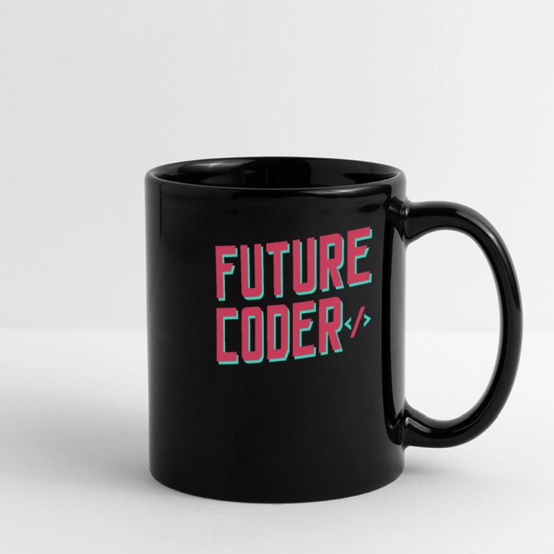 Programmeur de code de codage du futur codeur Mug panoramique uni