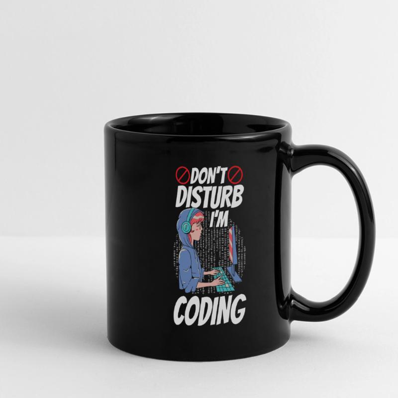 Don't bother: I program Coding Coder Full Colour Panoramic Mug